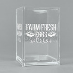 Farm Quotes Acrylic Pen Holder