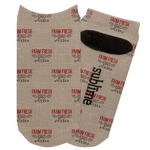 Farm Quotes Adult Ankle Socks (Personalized)