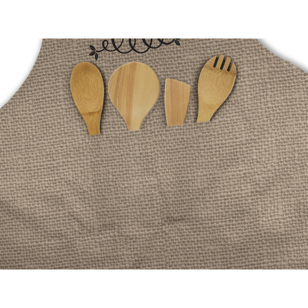 Farm Quotes Apron - Pocket Detail with Props