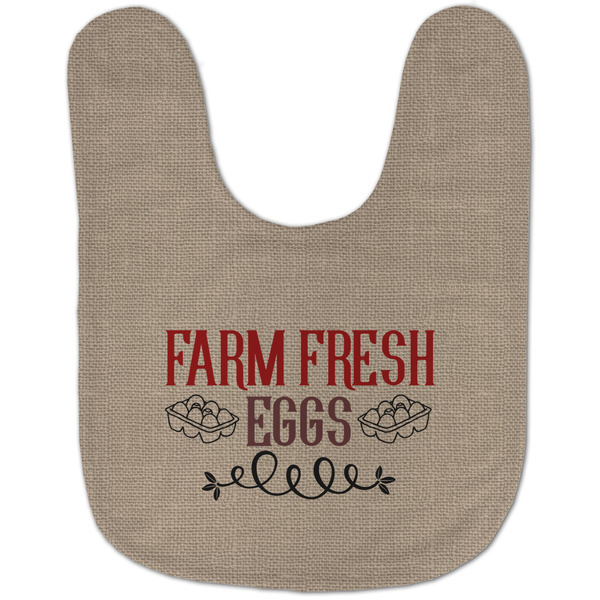 Farm Quotes Baby Bib - AFT flat