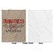 Farm Quotes Baby Blanket (Single Sided - Printed Front, White Back)