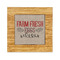 Farm Quotes Bamboo Trivet with 6" Tile - FRONT