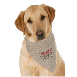 Farm Quotes Dog Bandana Scarf