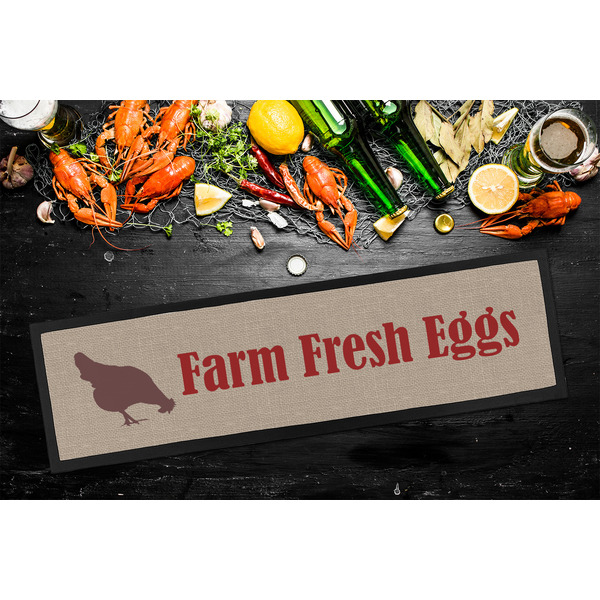 Farm Quotes Bar Mat - Large - LIFESTYLE