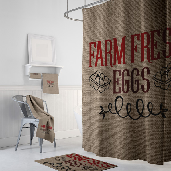 Farm Quotes Bath Towel Sets - 3-piece - In Context