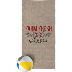 Farm Quotes Beach Towel (Personalized)