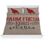 Farm Quotes Comforter Set - King
