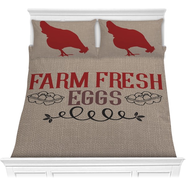 Custom Farm Quotes Comforter Set - Full / Queen