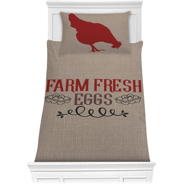 Custom Farm Quotes Comforter Set - Twin