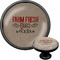Farm Quotes Black Custom Cabinet Knob (Front and Side)