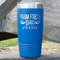 Farm Quotes 20 oz Stainless Steel Tumbler - Royal Blue - Single Sided
