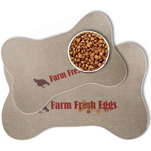 Farm Quotes Bone Shaped Dog Mats - MAIN