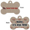 Farm Quotes Bone Shaped Dog Tag - Front & Back