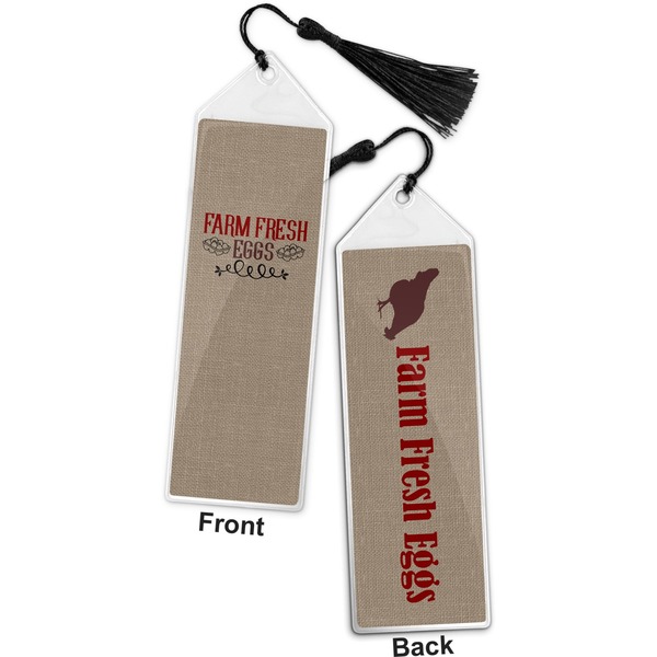 Farm Quotes Bookmark with tassel - Front and Back