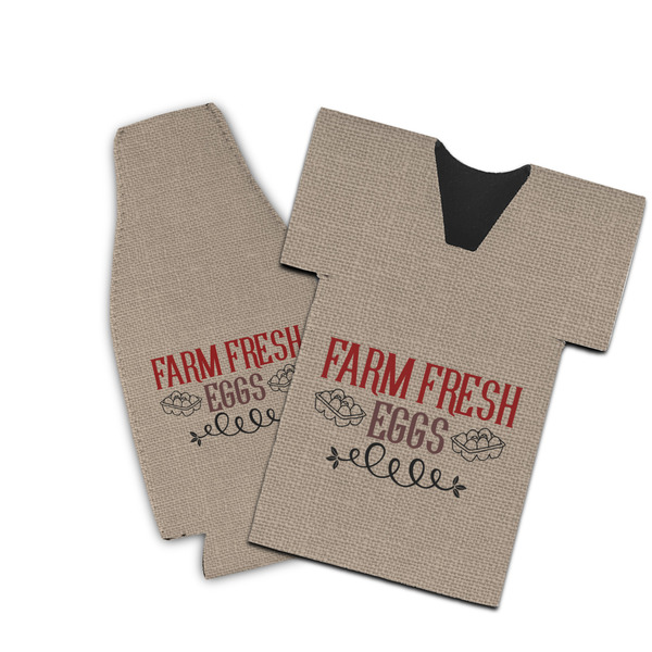 Custom Farm Quotes Bottle Cooler