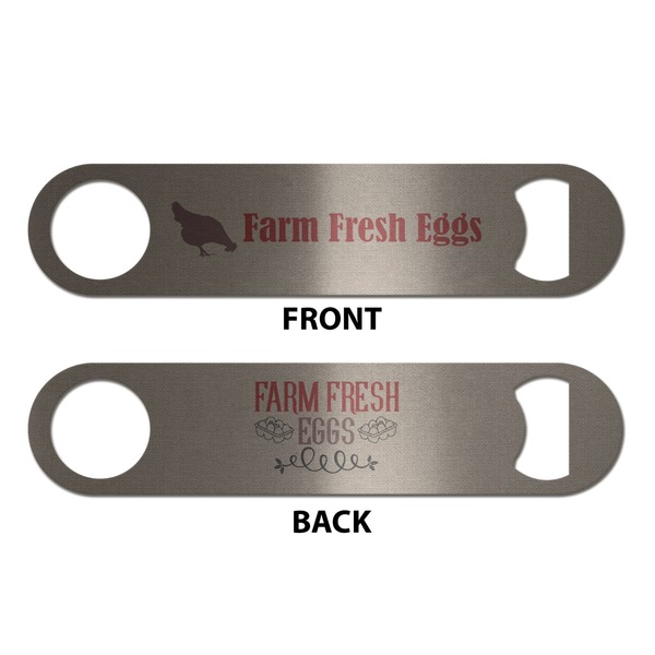 Farm Quotes Bottle Opener - Front & Back
