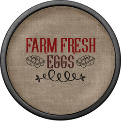 Farm Quotes Cabinet Knob (Black)