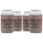 Farm Quotes Can Cooler (12 oz) - Set of 4
