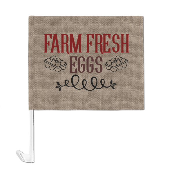 Farm Quotes Car Flag - Large - FRONT