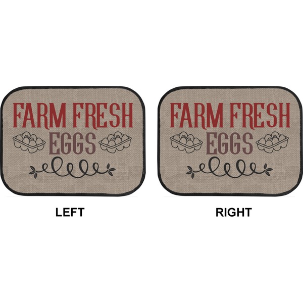 Farm Quotes Car Floor Mats (Back Seat) (Approval)