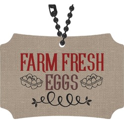 Farm Quotes Rear View Mirror Ornament