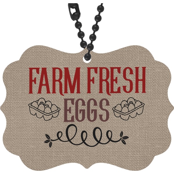 Custom Farm Quotes Rear View Mirror Decor