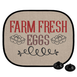 Farm Quotes Car Side Window Sun Shade