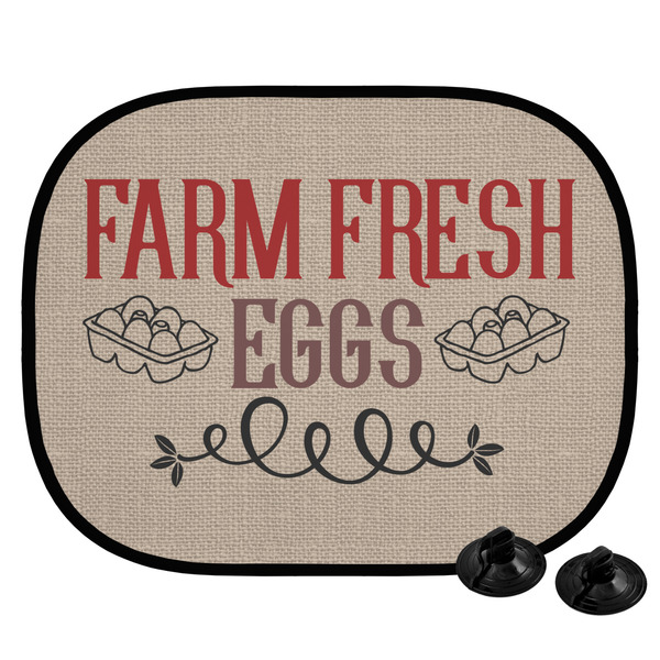 Custom Farm Quotes Car Side Window Sun Shade