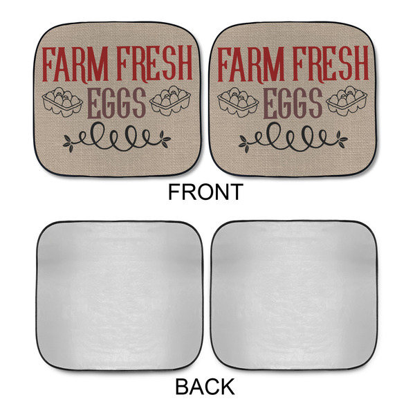Farm Quotes Car Sun Shades - APPROVAL
