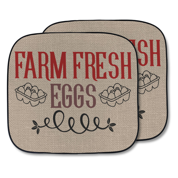 Custom Farm Quotes Car Sun Shade - Two Piece