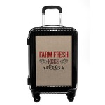 Farm Quotes Carry On Hard Shell Suitcase (Personalized)