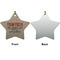 Farm Quotes Ceramic Flat Ornament - Star Front & Back (APPROVAL)