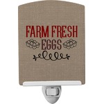 Farm Quotes Ceramic Night Light