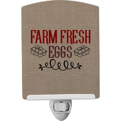 Farm Quotes Ceramic Night Light