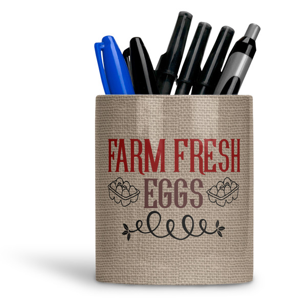 Custom Farm Quotes Ceramic Pen Holder
