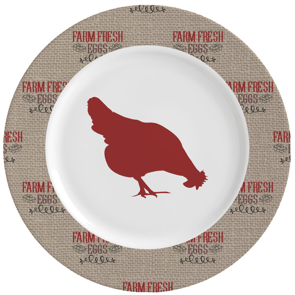 Custom Farm Quotes Ceramic Dinner Plates (Set of 4)