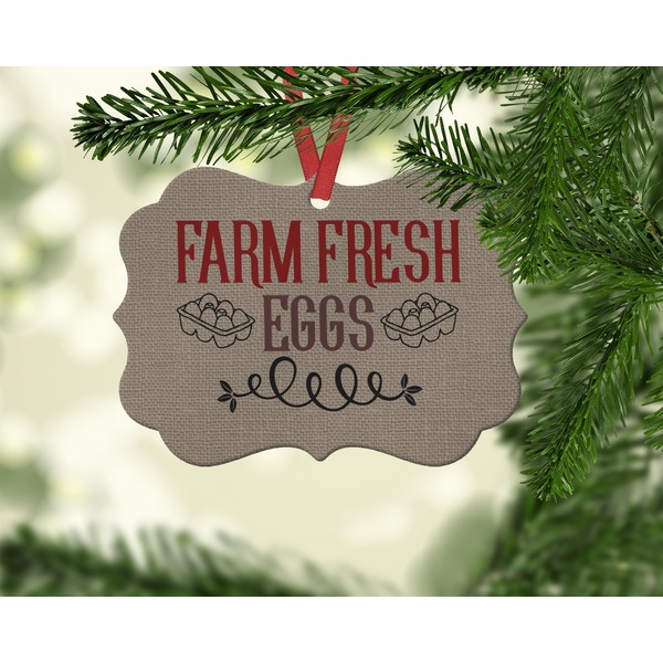 Farm Quotes Christmas Ornament (On Tree)