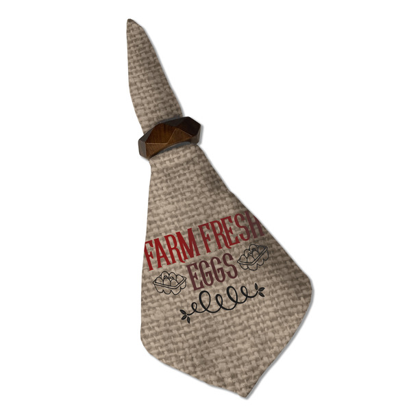 Farm Quotes Cloth Napkins - Personalized Dinner (Folded in Ring) (MAIN)