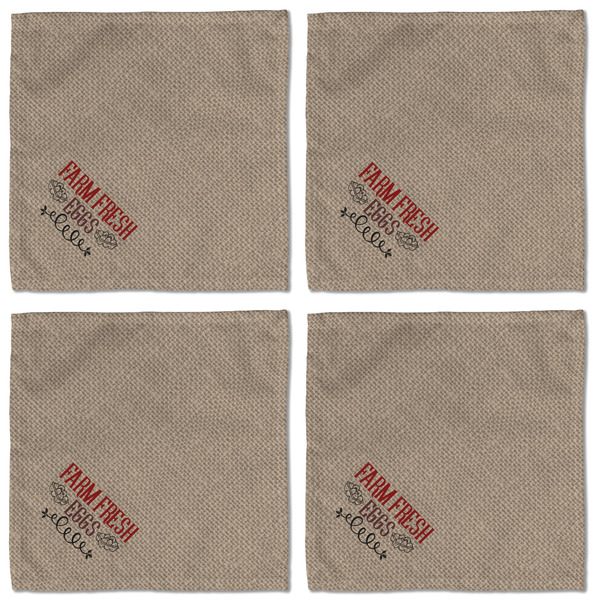 Farm Quotes Cloth Napkins - Personalized Lunch (APPROVAL) Set of 4