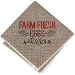 Farm Quotes Cloth Cocktail Napkin - Single