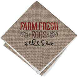 Farm Quotes Cloth Cocktail Napkin - Single