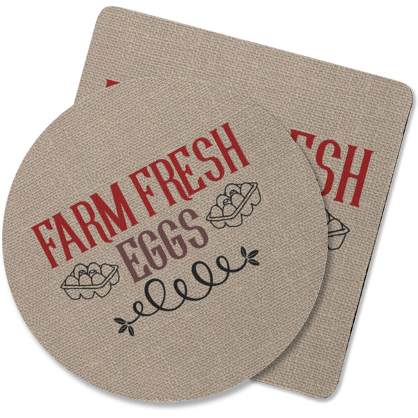 Custom Farm Quotes Rubber Backed Coaster