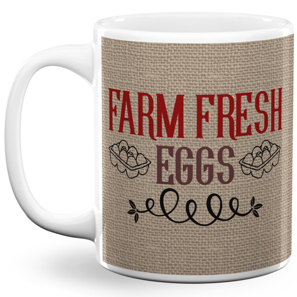 Custom Farm Quotes 11 Oz Coffee Mug - White