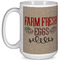 Farm Quotes Coffee Mug - 15 oz - White Full