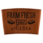 Farm Quotes Leatherette Cup Sleeve