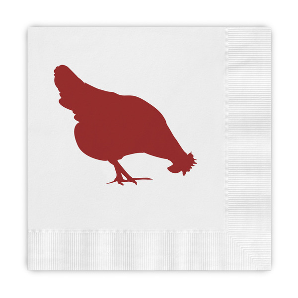 Custom Farm Quotes Embossed Decorative Napkins
