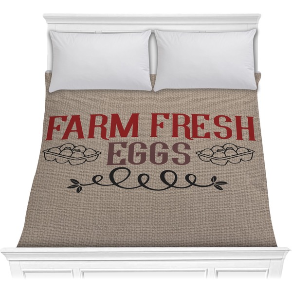 Custom Farm Quotes Comforter - Full / Queen