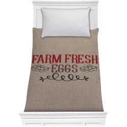 Farm Quotes Comforter - Twin XL