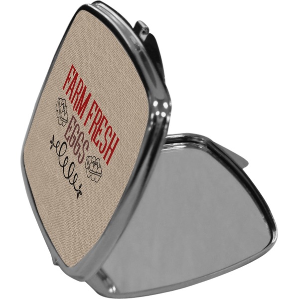 Farm Quotes Compact Mirror (Side View)