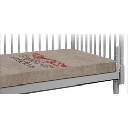 Farm Quotes Crib Fitted Sheet